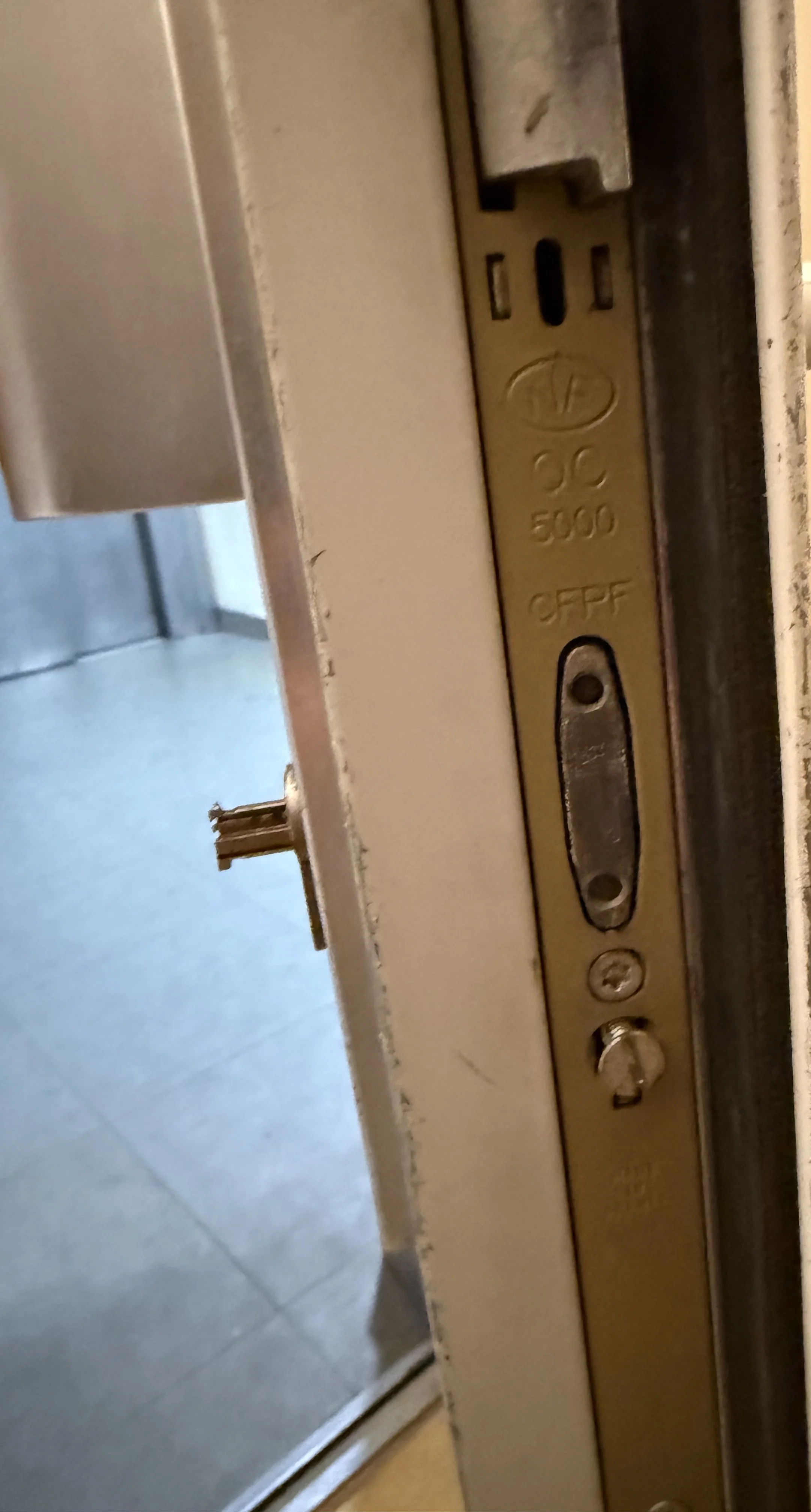 Clé cassée dans cylindre porte d'entrée à Villeneuve-d'Ascq — extraction avant remplacement