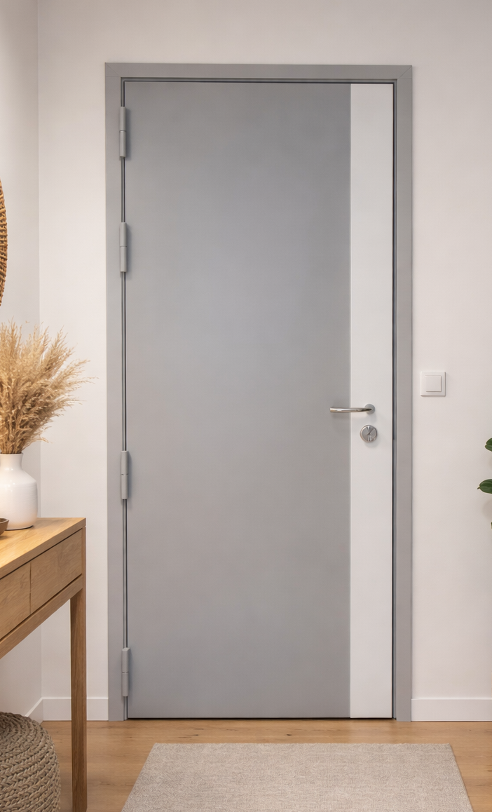 Exemple de blindage de porte d'entrée